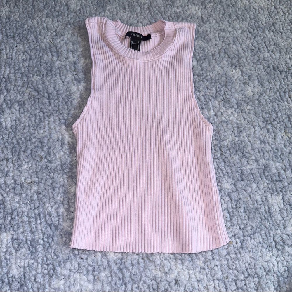 Forever 21 Lavender Halter Tank Top Size M